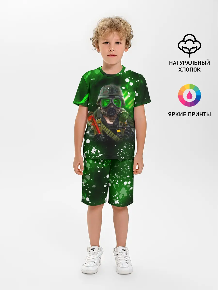 Детская пижама с шортами / Opposing Force | Адриан Шепард