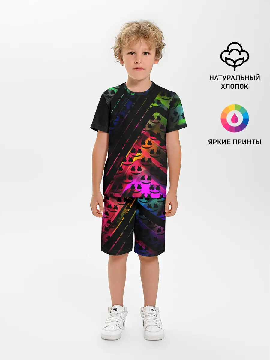 Детская пижама с шортами / MARSMELLO GRADIENT