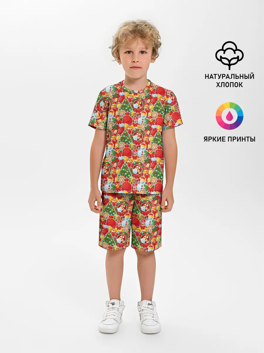 Детская пижама с шортами / Merry Christmas