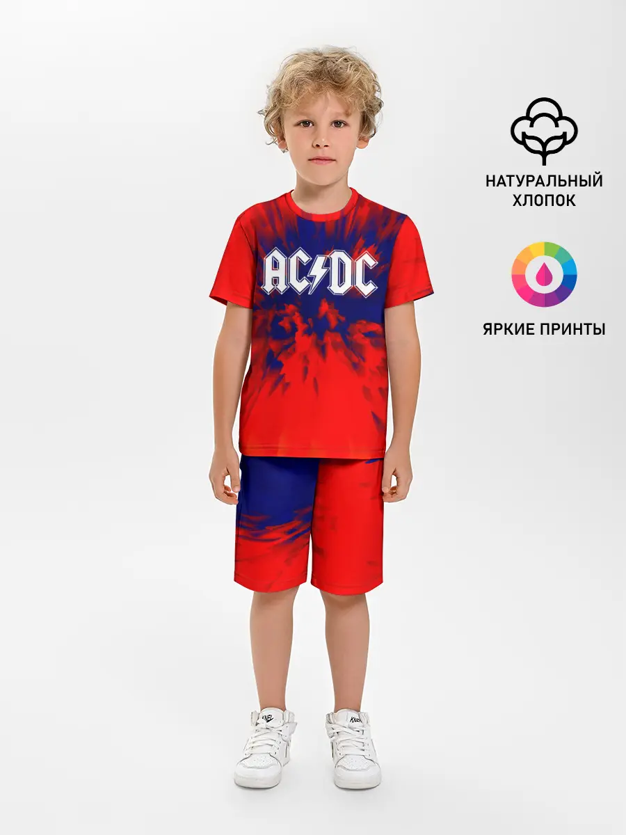 Детская пижама с шортами / AC/DC