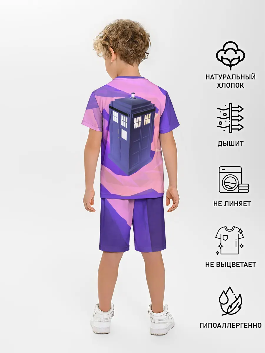 Детская пижама с шортами / ТАРДИС
