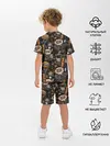 Детская пижама с шортами / Граффити на спорте