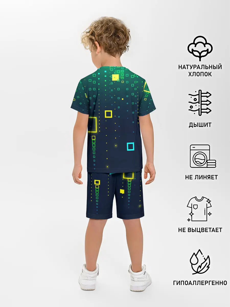 Детская пижама с шортами / Minecraft