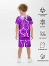 Детская пижама с шортами / НЕОНОВЫЙ STORM