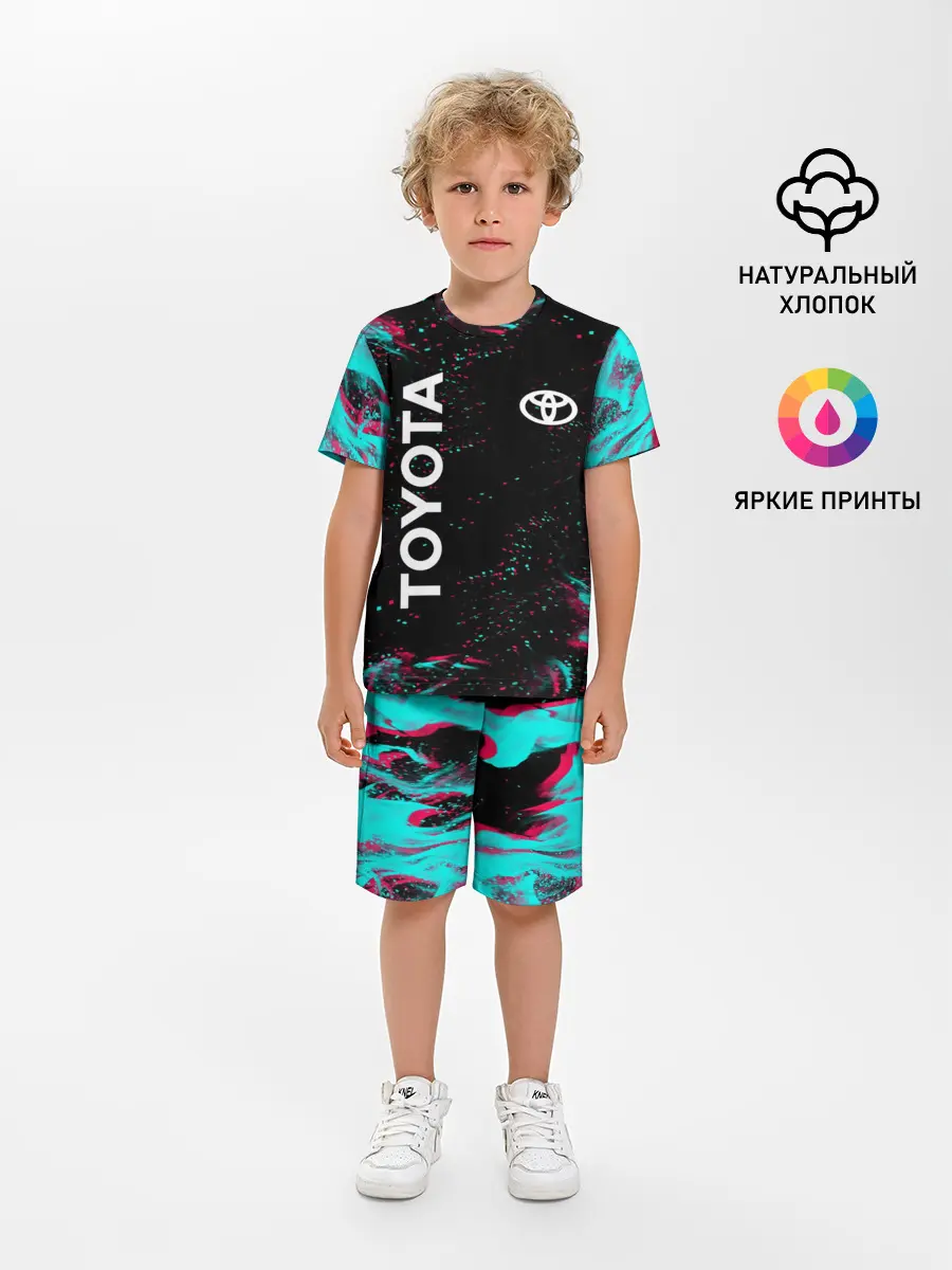 Детская пижама с шортами / TOYOTA