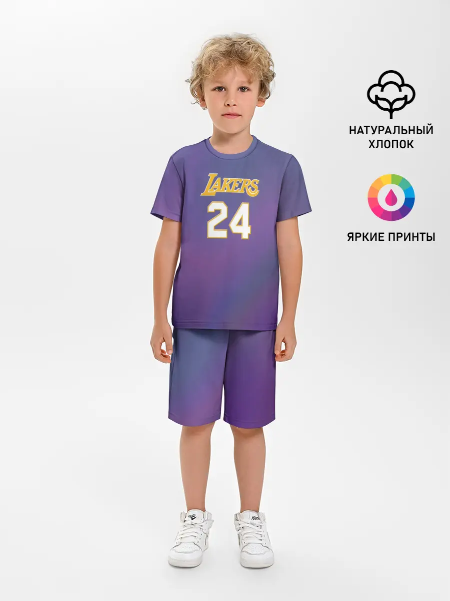 Детская пижама с шортами / Los Angeles Lakers / Kobe Brya
