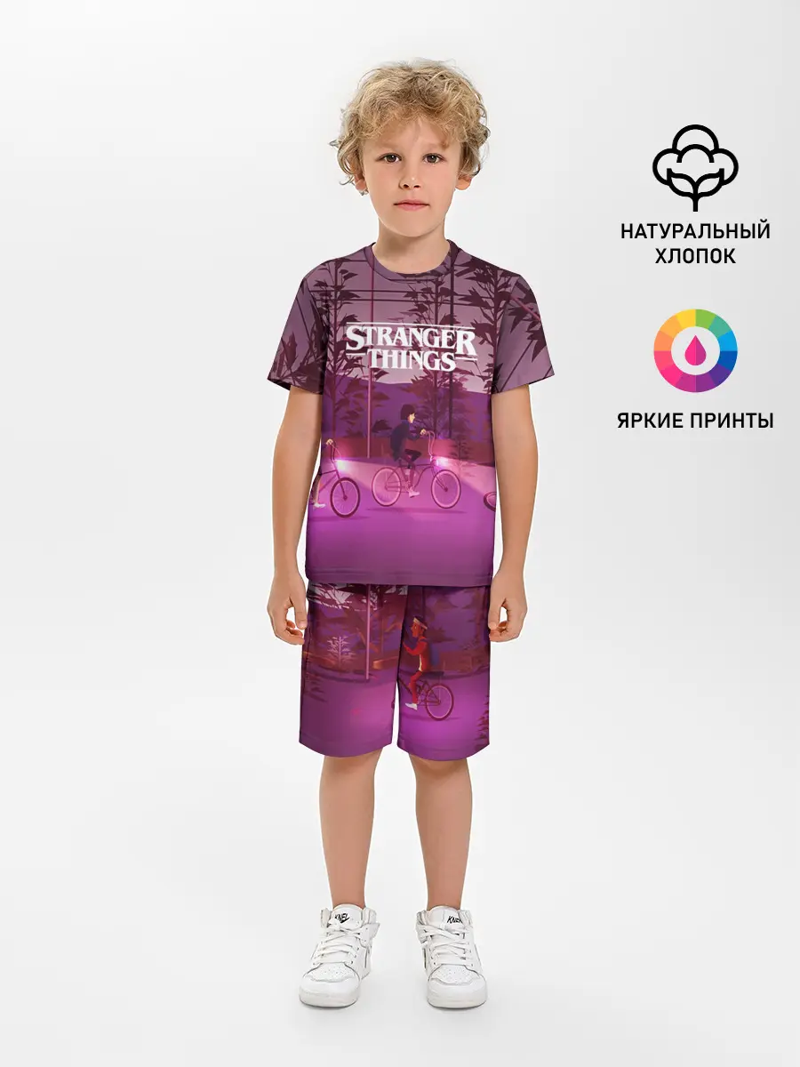 Детская пижама с шортами / STRANGER THINGS