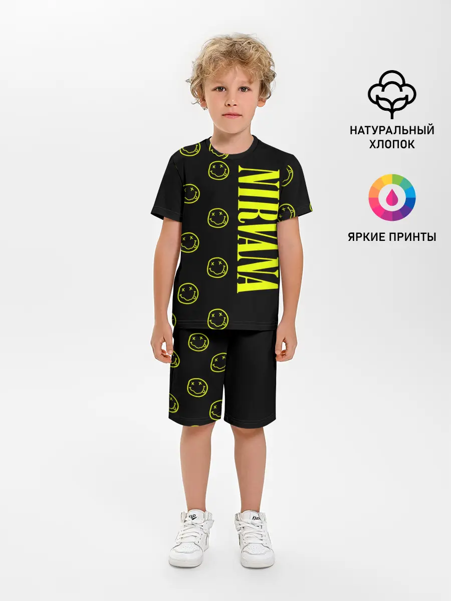 Детская пижама с шортами / Nirvana 2