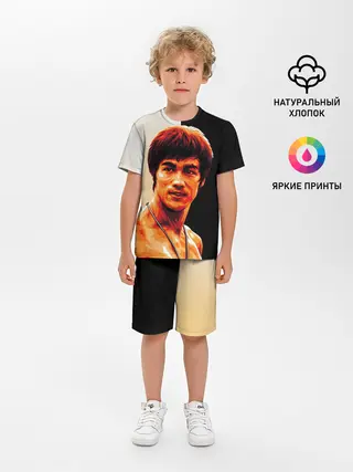 Детская пижама с шортами / Будь водой