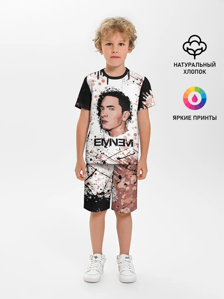 Детская пижама с шортами / EMINEM | ЭМИНЕМ
