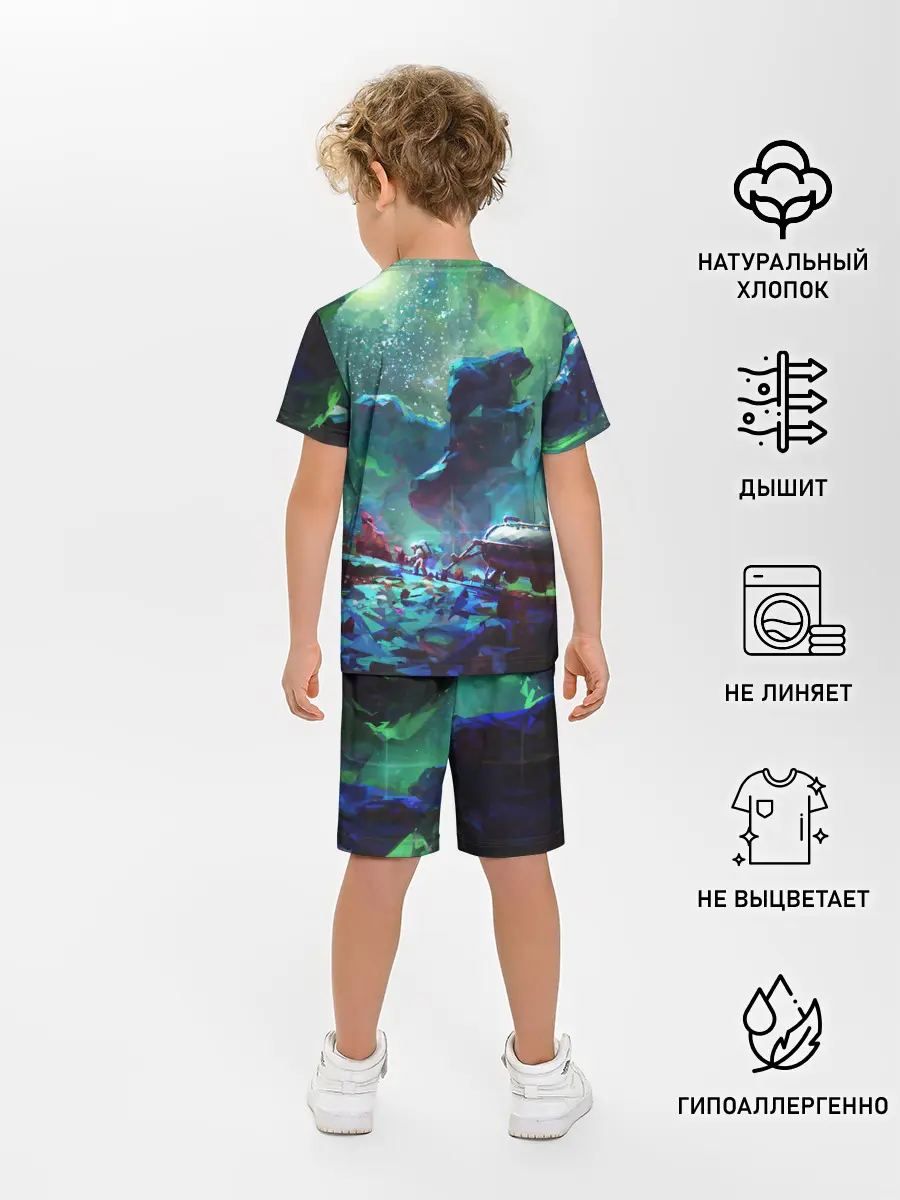 Детская пижама с шортами / КОСМОС:КОСМОНАВТ