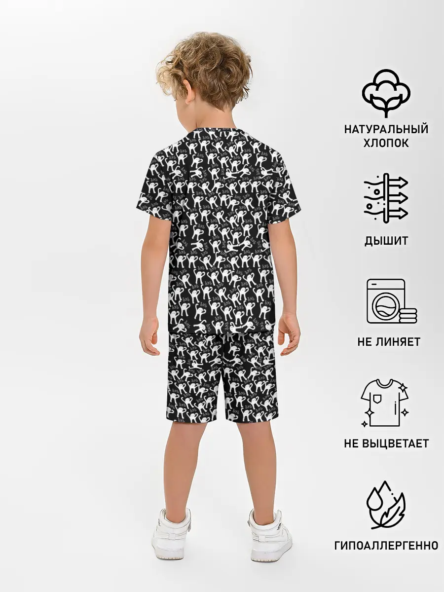 Детская пижама с шортами / ЪУЪ