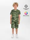 Детская пижама с шортами / ВЯЗАННЫЙ КАМУФЛЯЖ