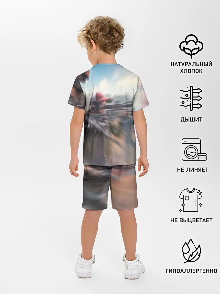 Детская пижама с шортами / Королевская битва | ПУБГ