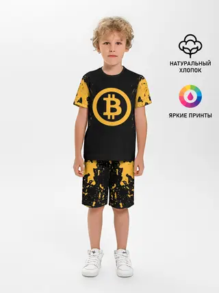 Детская пижама с шортами / БИТКОИН | BITCOIN