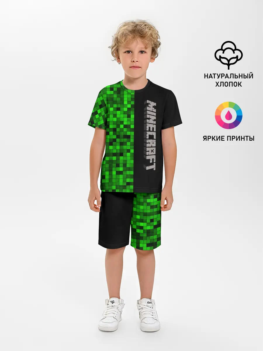 Детская пижама с шортами / MINECRAFT