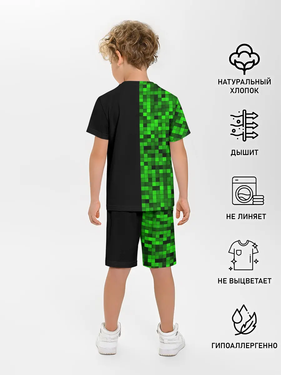 Детская пижама с шортами / MINECRAFT