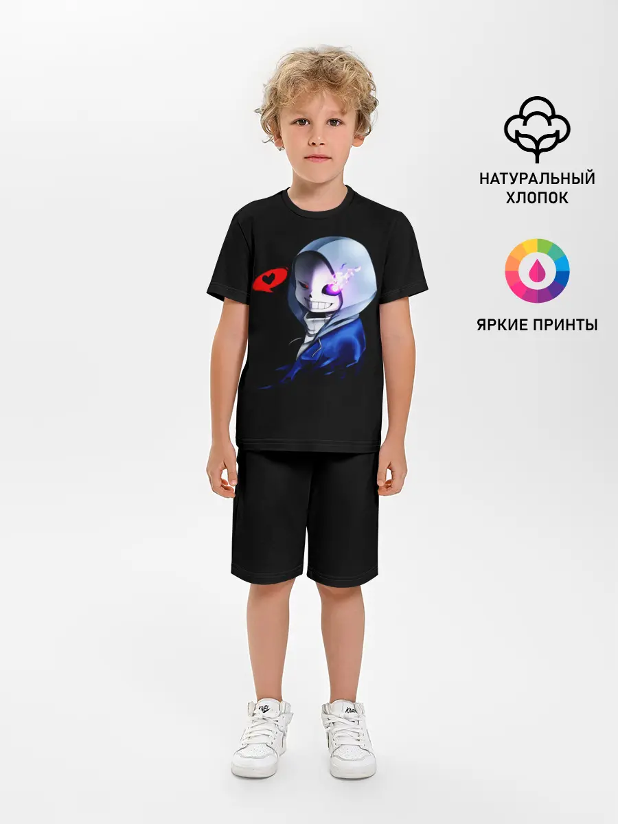 Детская пижама с шортами / Undertale