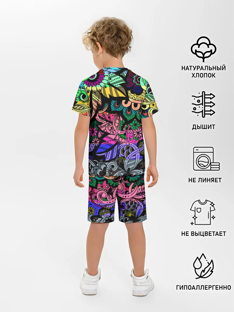 Детская пижама с шортами / АЛОХА ГАВАЙИ | ALOHA HAWAII