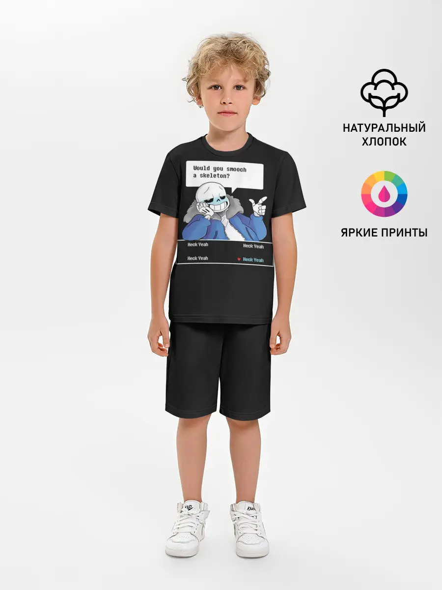 Детская пижама с шортами / Undertale