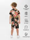 Детская пижама с шортами / Лилии и розы