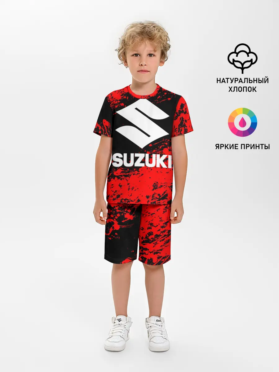 Детская пижама с шортами / SUZUKI