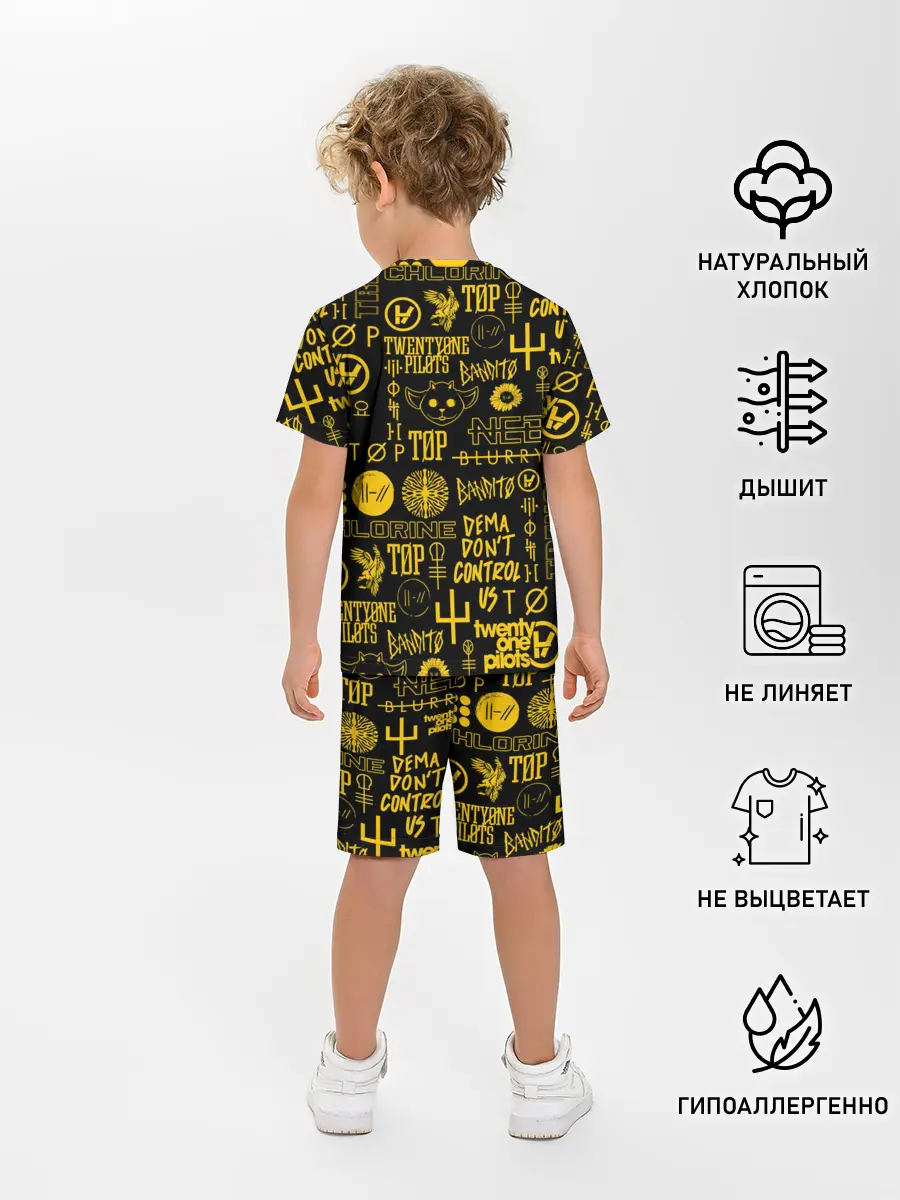 Детская пижама с шортами / TWENTY ONE PILOTS