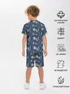 Детская пижама с шортами / Боксёр