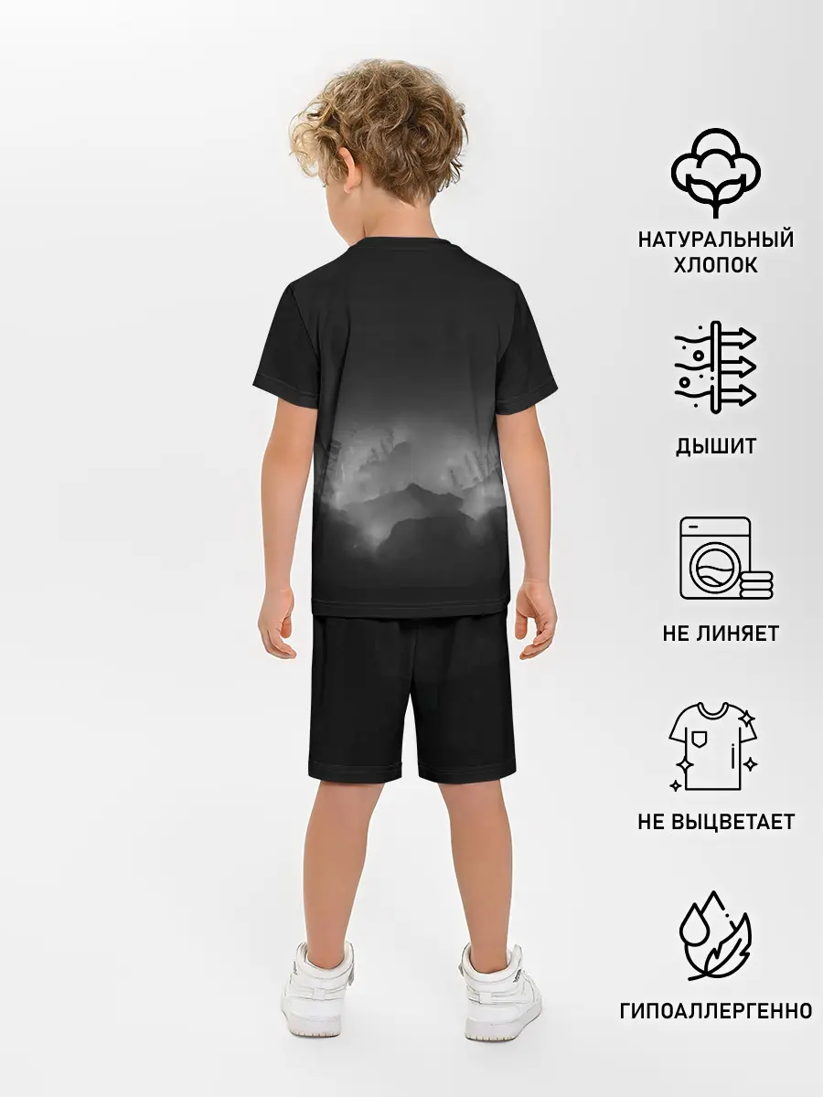 Детская пижама с шортами / Работяга из Раста