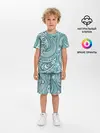 Детская пижама с шортами / Узоры