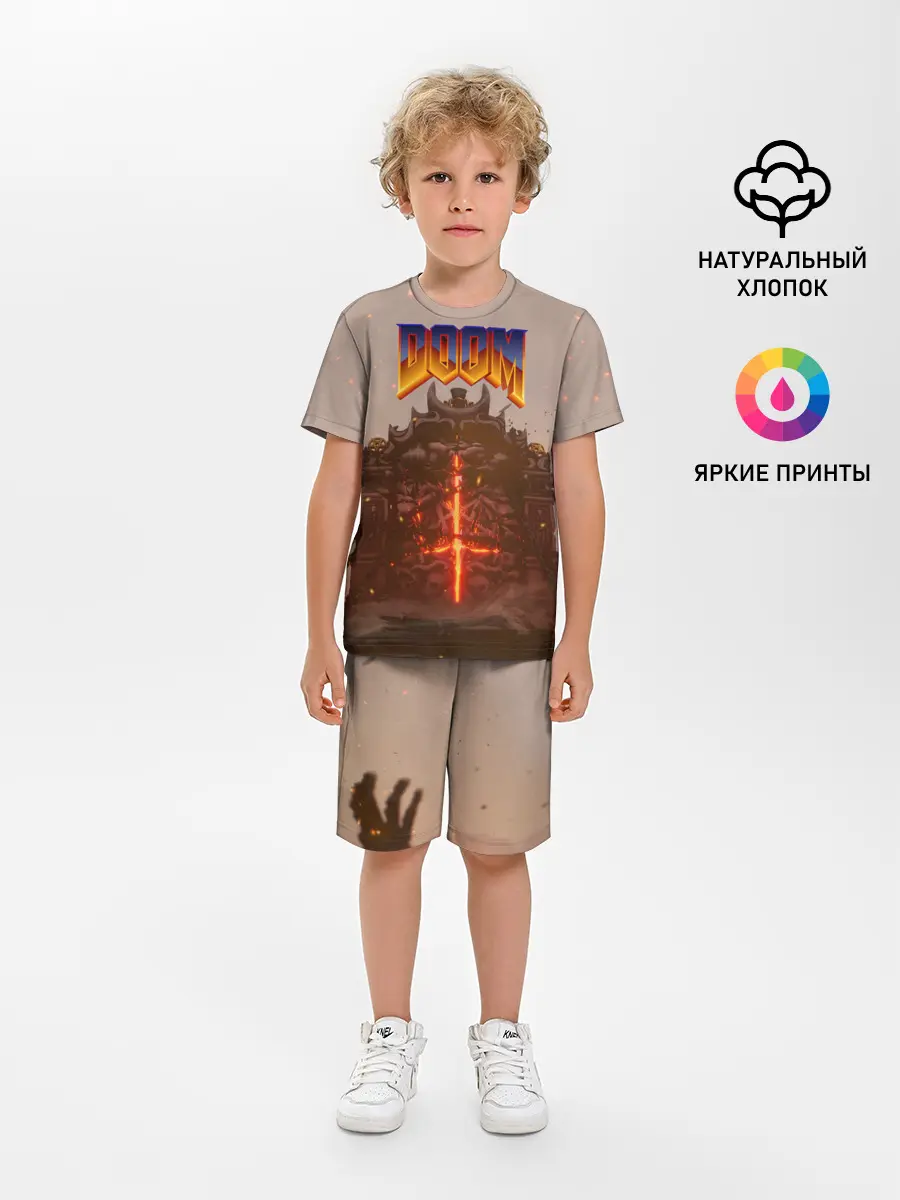 Детская пижама с шортами / DOOM | ДУМ
