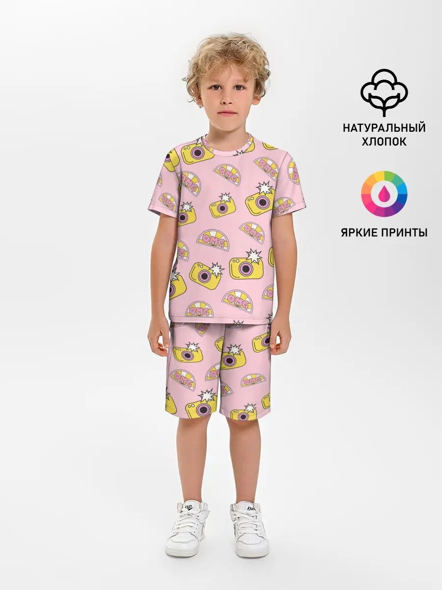 Детская пижама с шортами / Фотики | OMG