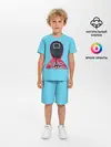 Детская пижама с шортами / Squid game квадрат - Игра в кальмара
