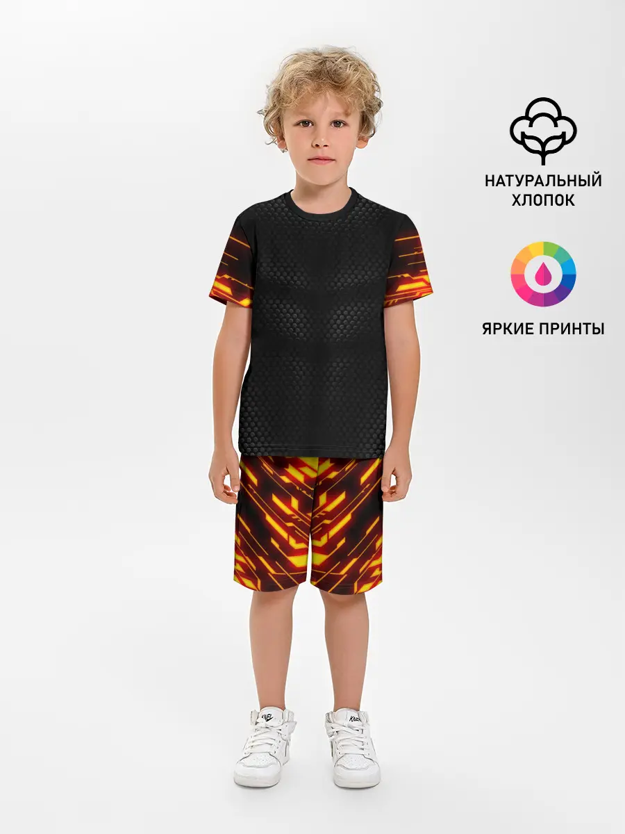 Детская пижама с шортами / СТАЛЬНАЯ БРОНЯ