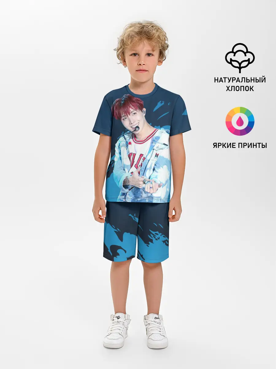 Детская пижама с шортами / BTS