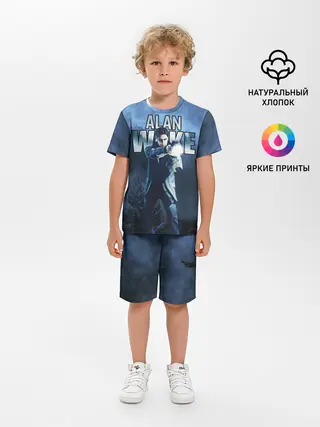 Детская пижама с шортами / Alan Wake / Алан Уэйк