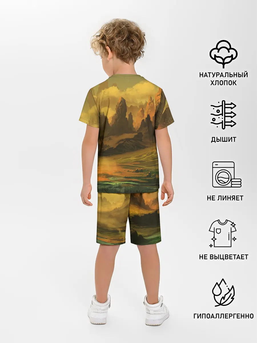 Детская пижама с шортами / Zhong Li