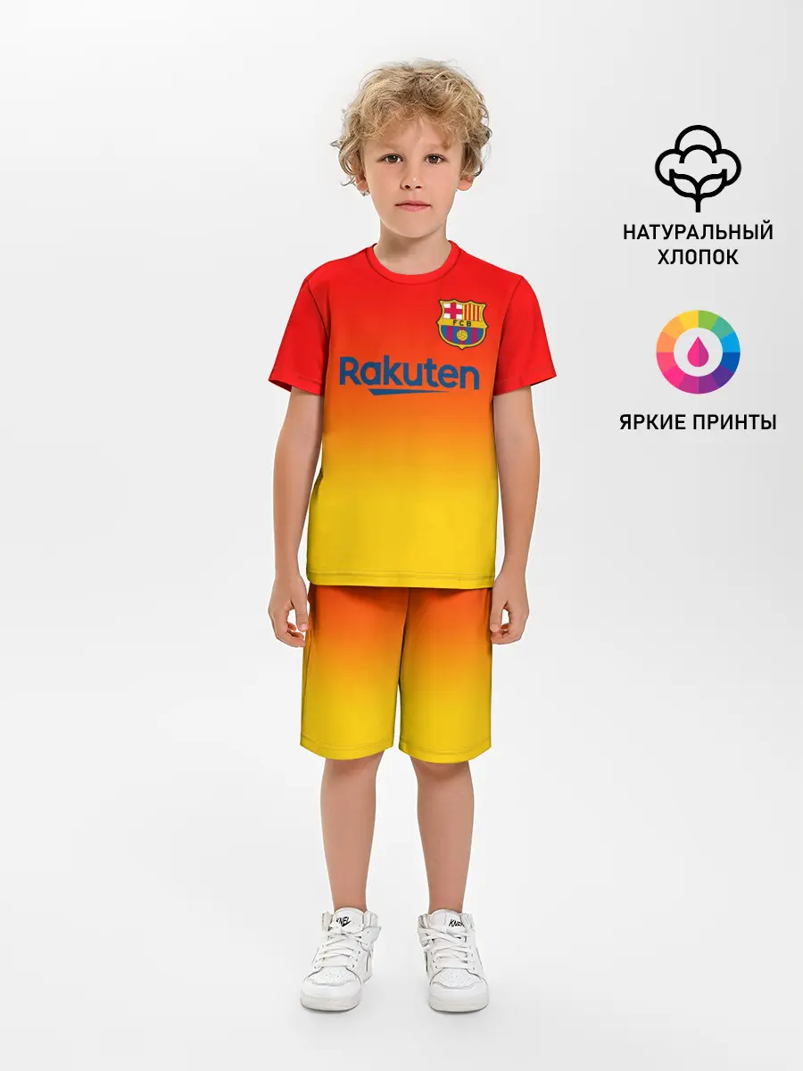 Детская пижама с шортами / FC BARCELONA