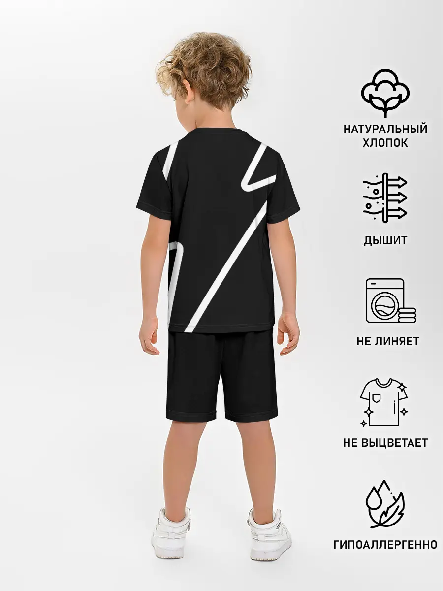 Детская пижама с шортами / Stand out red