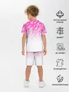 Детская пижама с шортами / Паттерн розовый джоджо