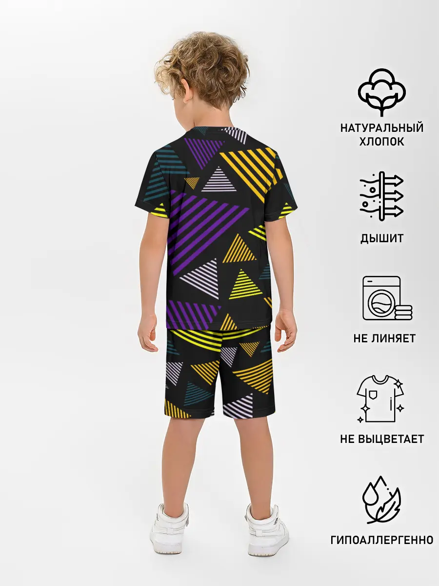 Детская пижама с шортами / ГЕОМЕТРИЯ