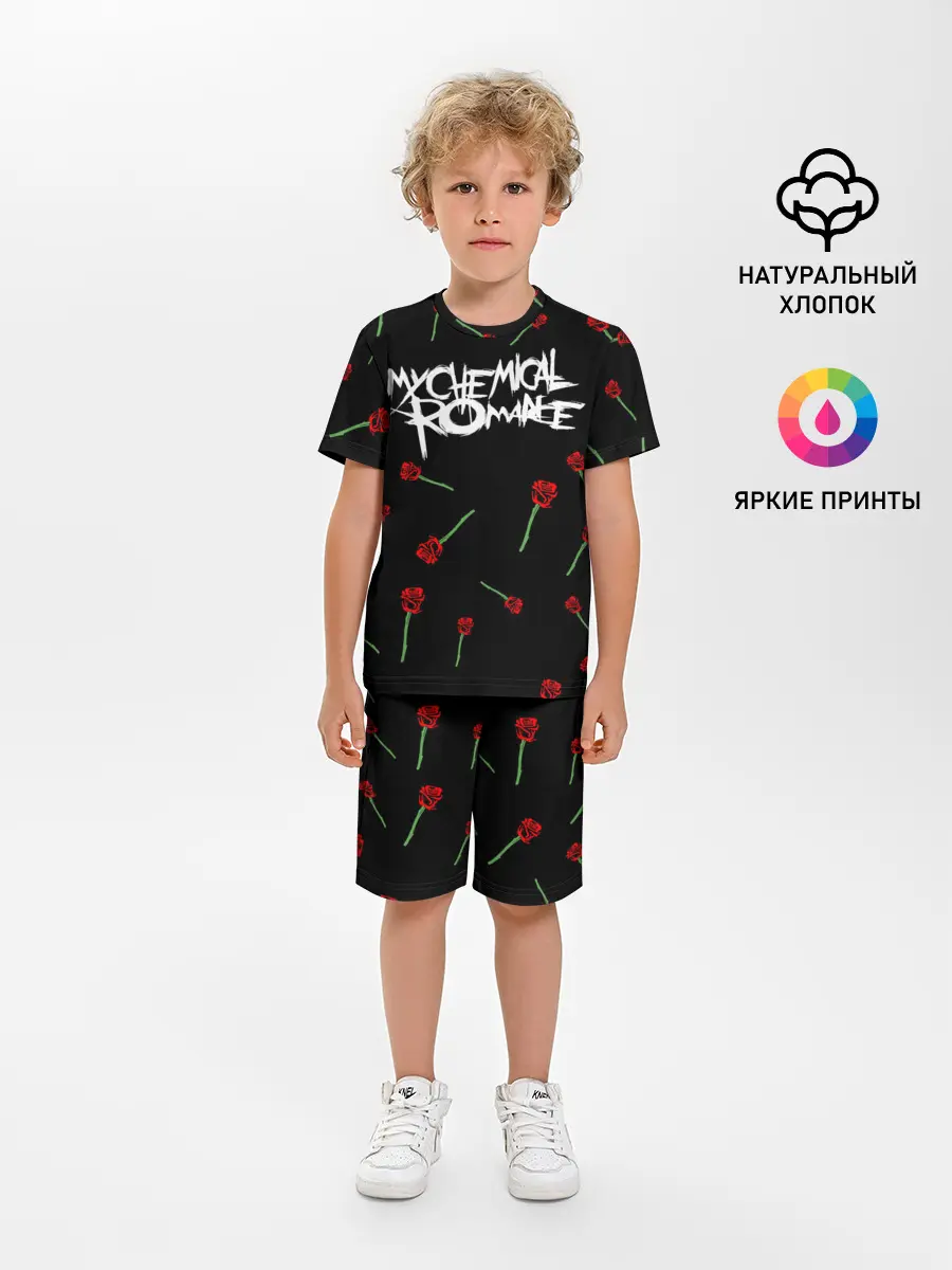 Детская пижама с шортами / MY CHEMICAL ROMANCE РОЗЫ | MCR ROSES