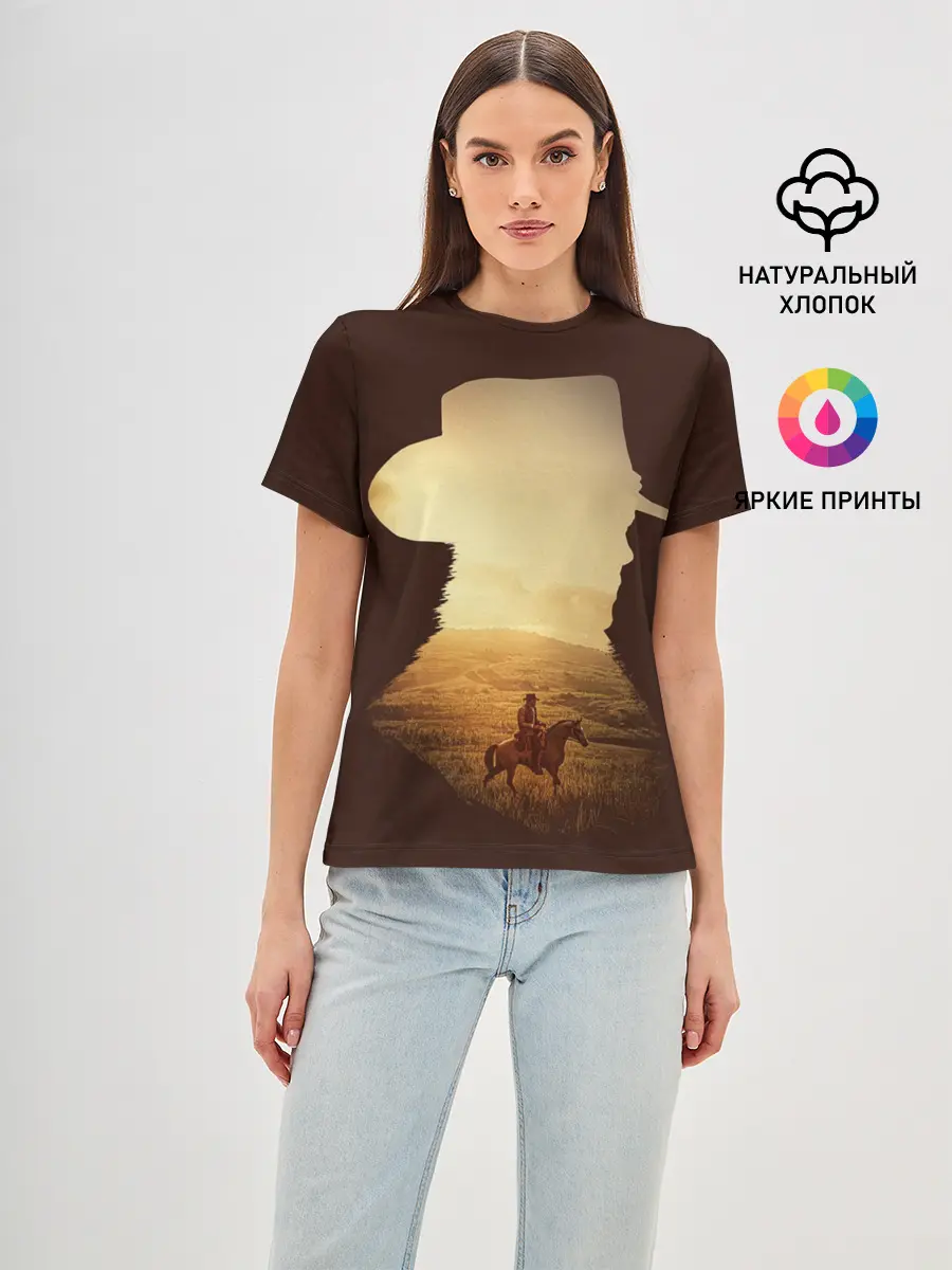 Женская базовая футболка / RDR2 | Arthur
