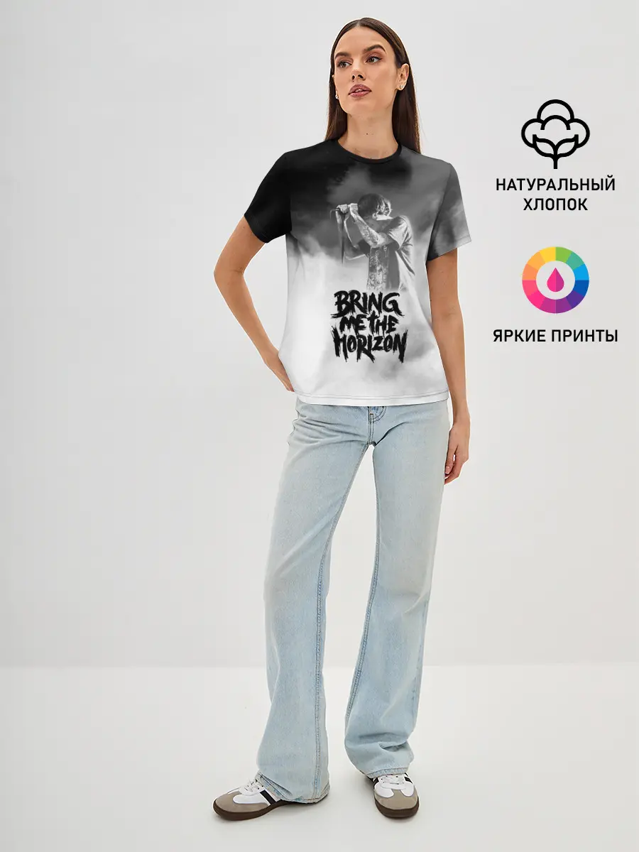 Женская базовая футболка / Bring Me the Horizon