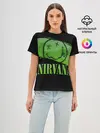 Женская базовая футболка / Nirvana