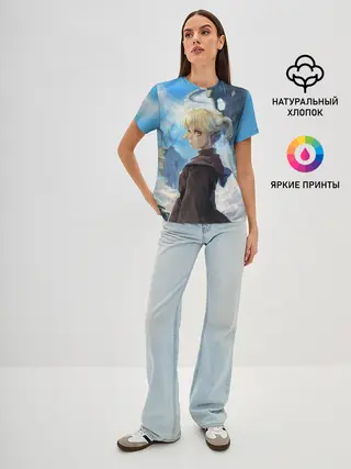 Женская базовая футболка / Рахиль