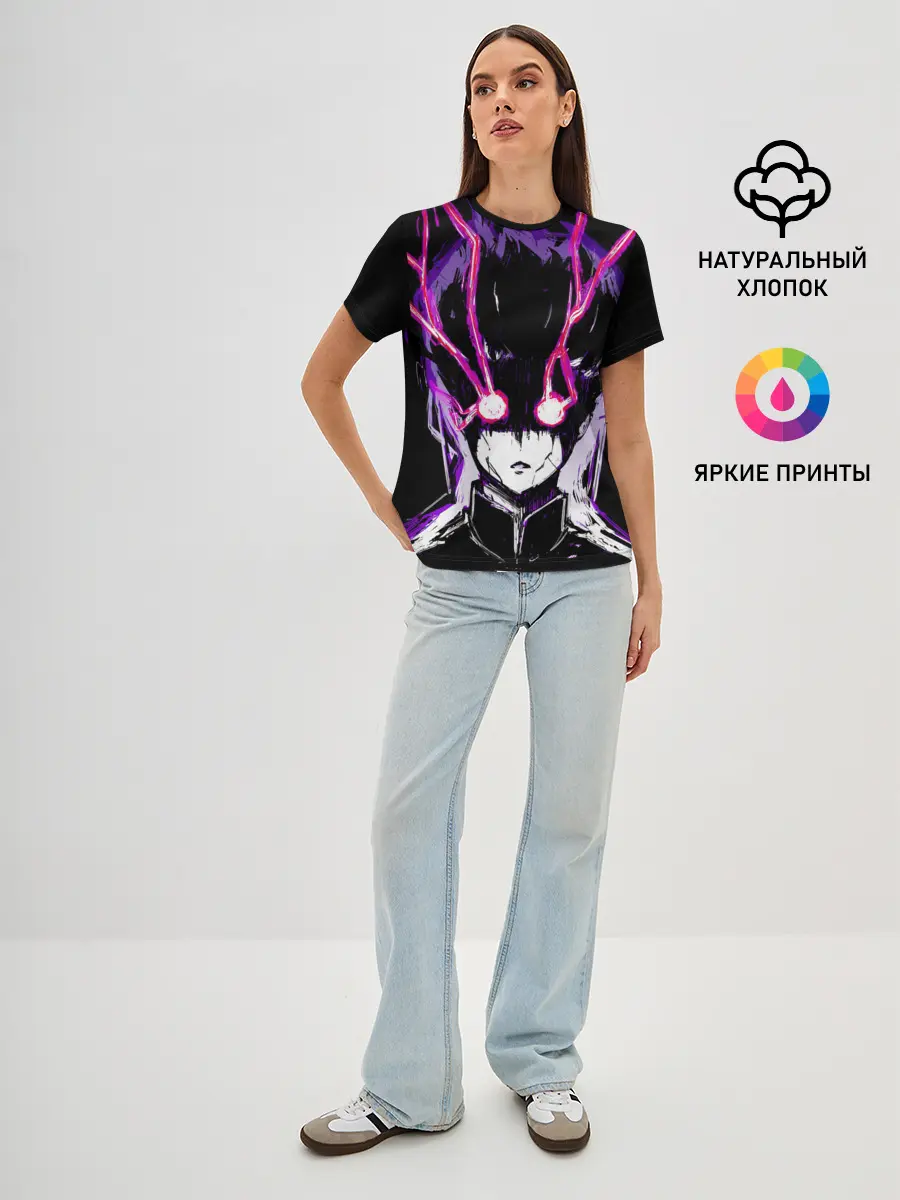 Женская базовая футболка / Шигэо Кагэяма 100%