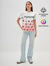 Женская базовая футболка / Тойота - Racing