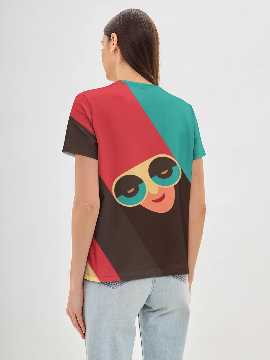 Женская базовая футболка / RETDO FACE