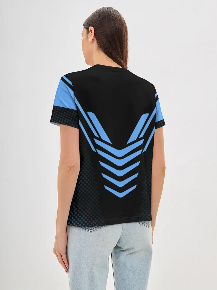 Женская базовая футболка / Mass Effect N7